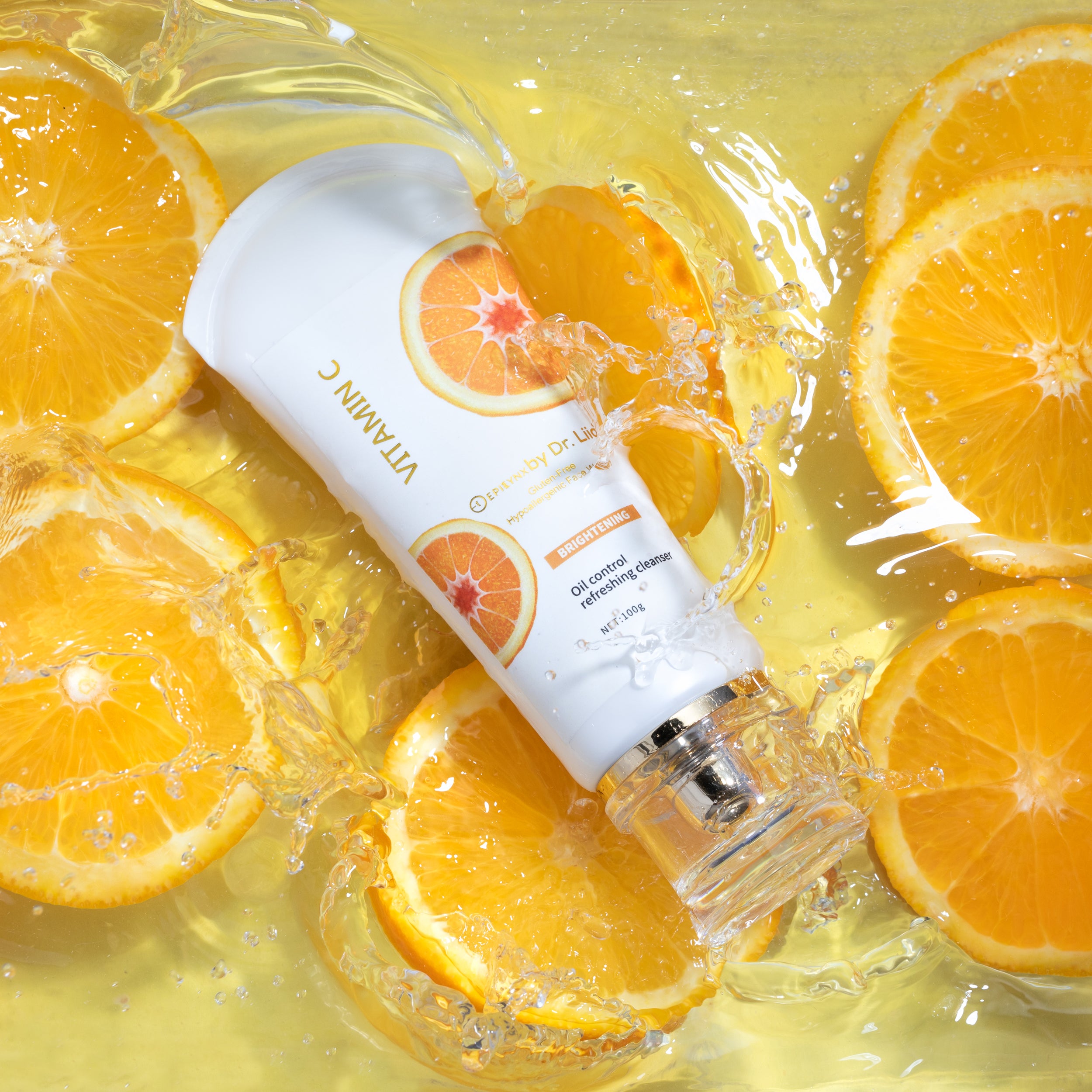 EpiLynx Vitamin C face wash for double cleansing
