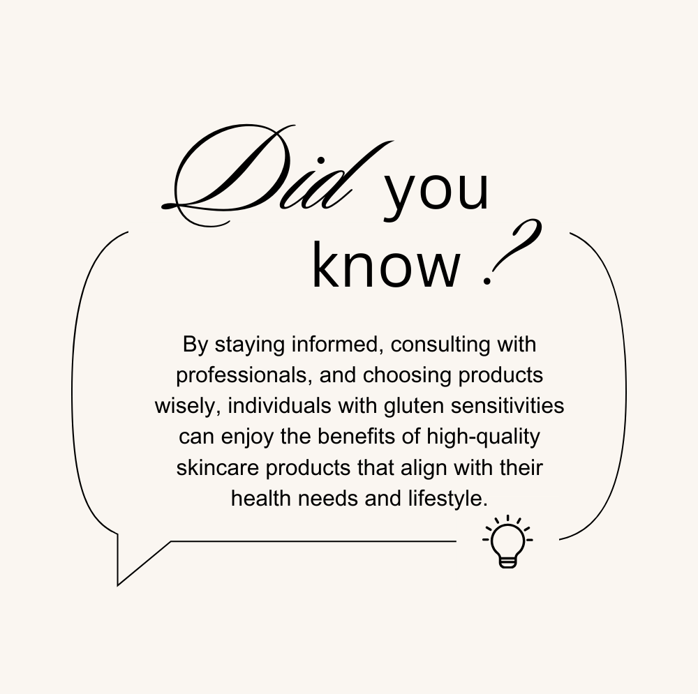 EpiLynx gluten free skincare guide