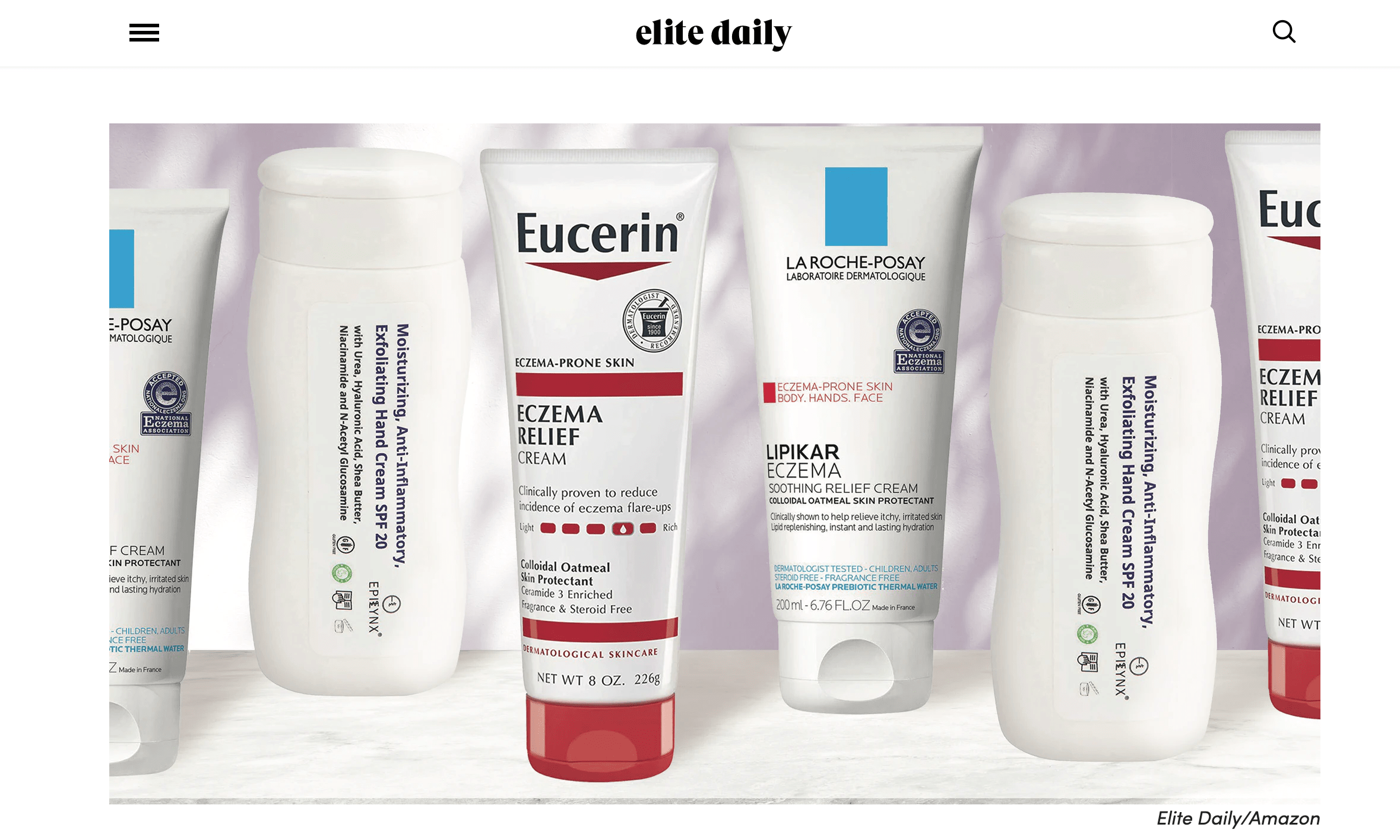 The best five hand lotions, as featured by Elite Daily