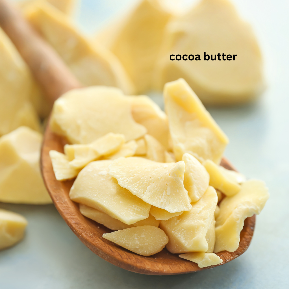 Benefits of cocoa butter for smoother, softer skin