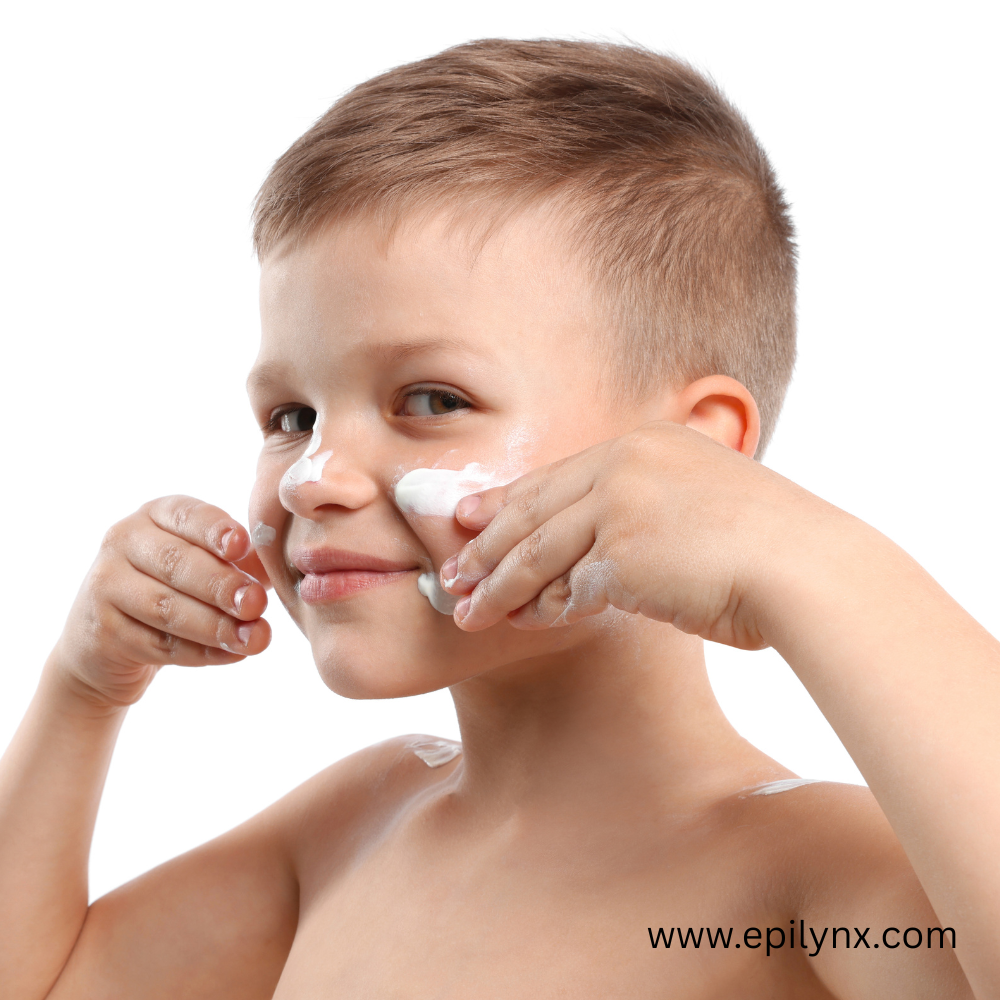 Kids skincare for eczema and food allergies from Dr. Liia