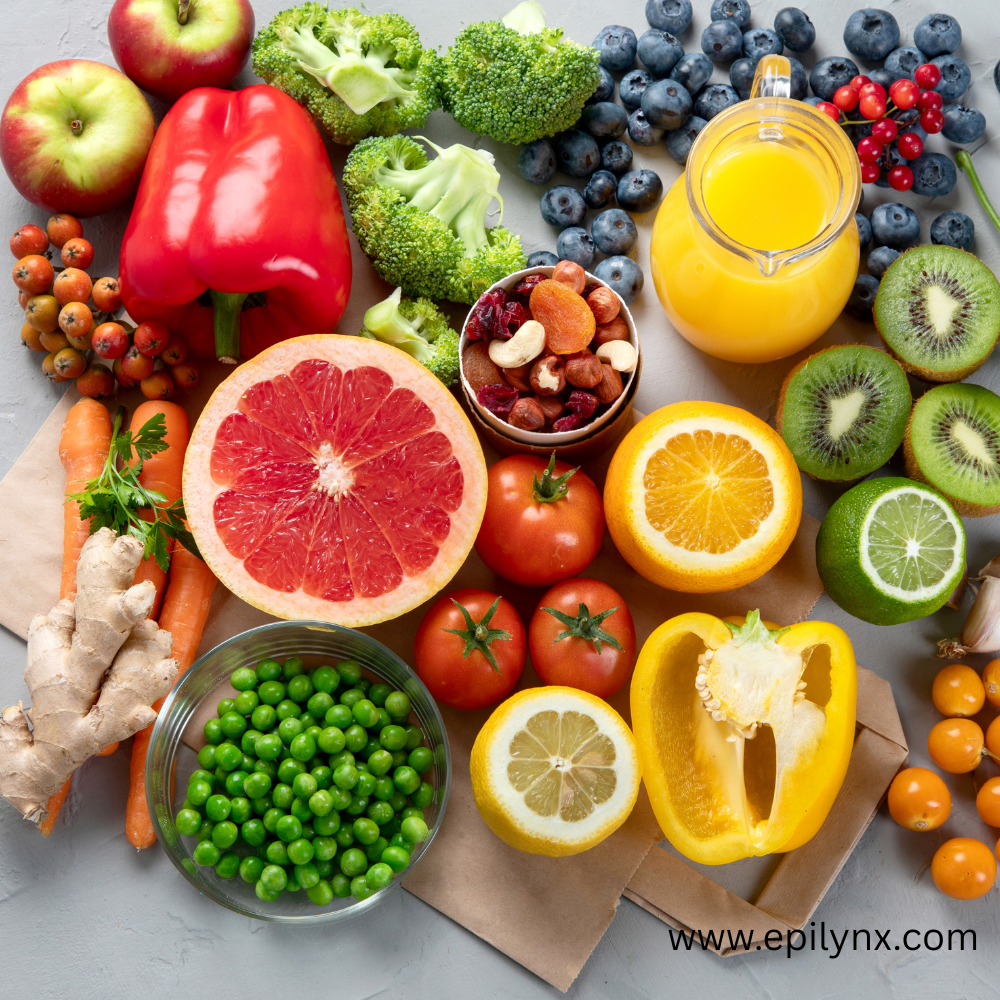 A skincare routine for perimenopause combined with food allergies