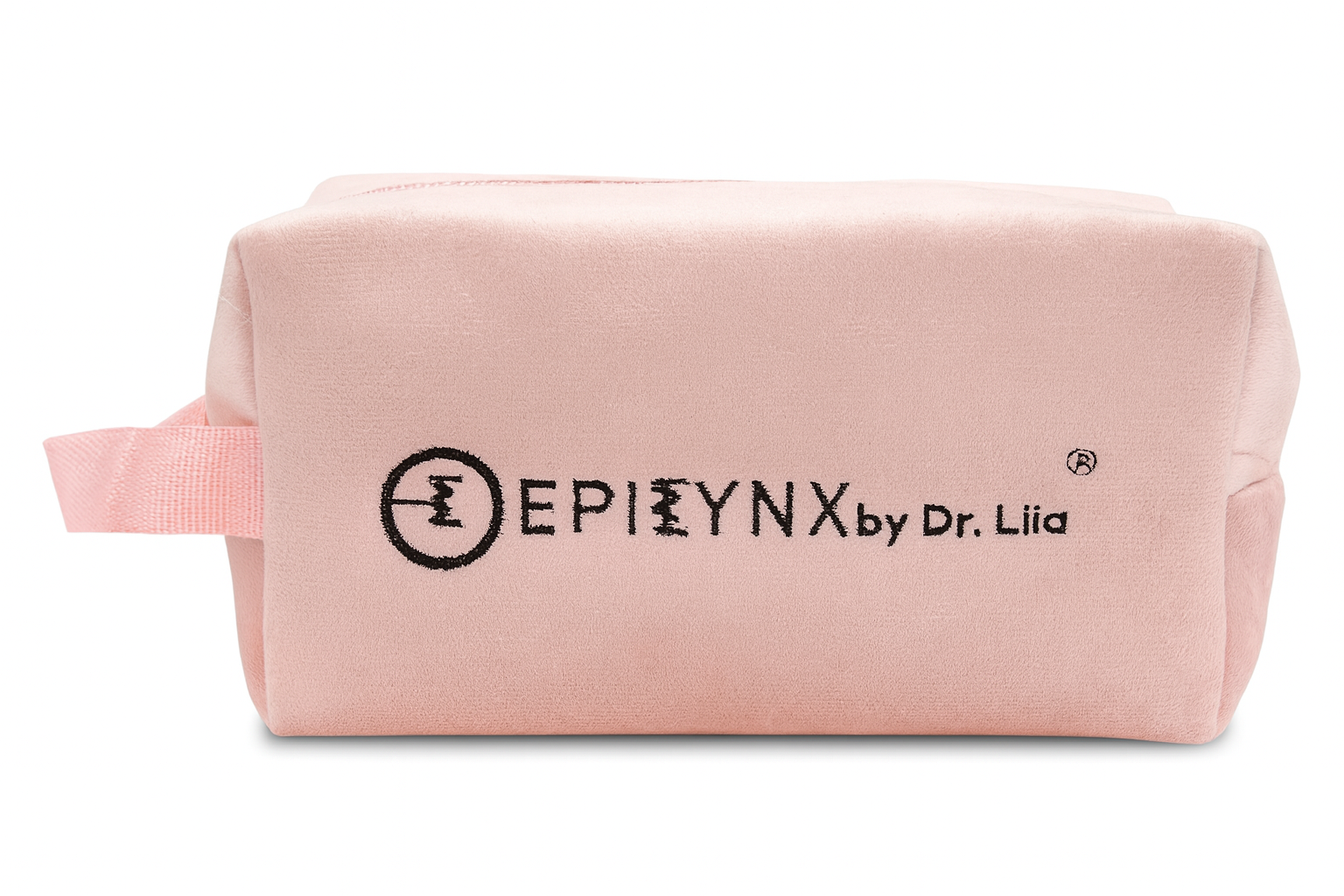 Vegan, Suede-Style Makeup Bag – Elegant, Travel-Friendly Cosmetic Organizer