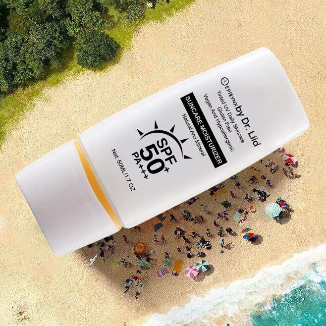 SPF 50 Mineral Moisturizer ā Hydrating, Vegan & Sensitive-Skin Safe