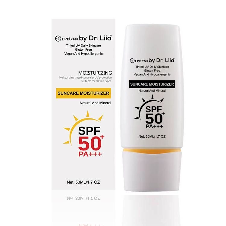 SPF 50 Mineral Moisturizer ā Hydrating, Vegan & Sensitive-Skin Safe