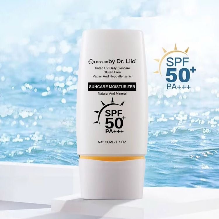 SPF 50 Mineral Moisturizer ā Hydrating, Vegan & Sensitive-Skin Safe