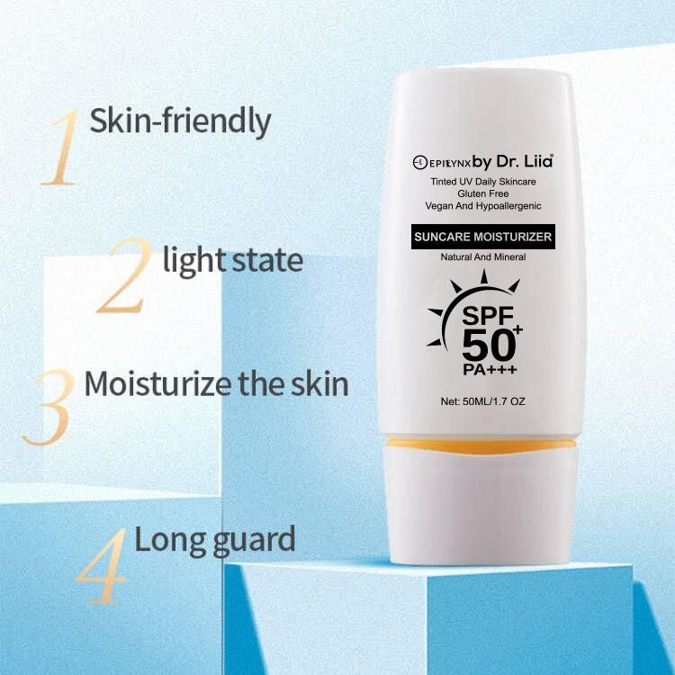 SPF 50 Mineral Moisturizer ā Hydrating, Vegan & Sensitive-Skin Safe