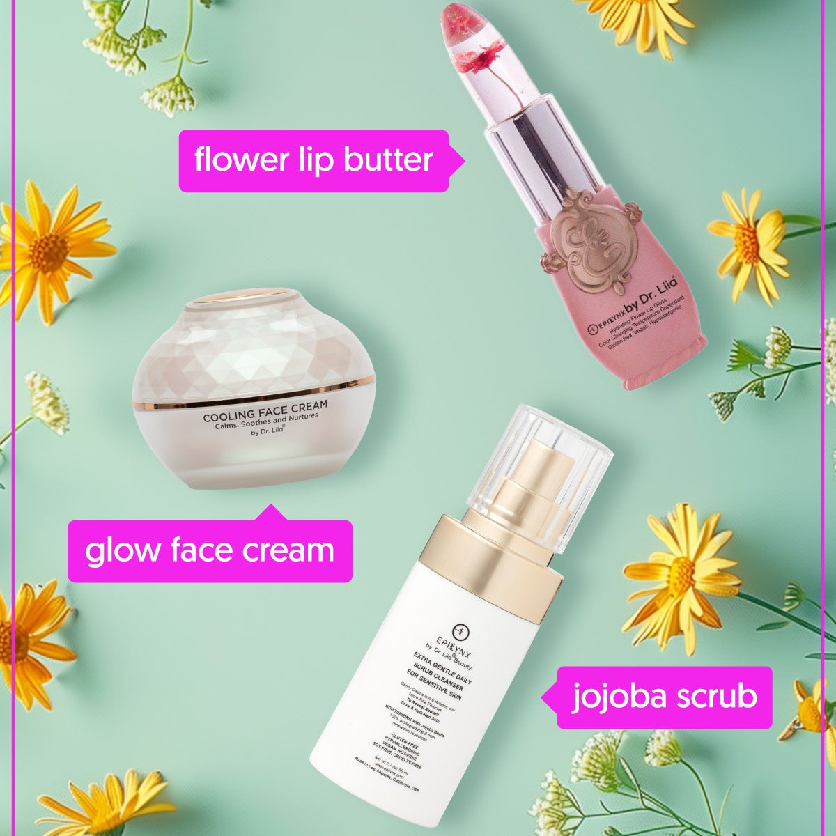 Holiday Glow & Firm Skin Kit | Hydrating Vegan Skincare Gift Set $24 ($90 Value)