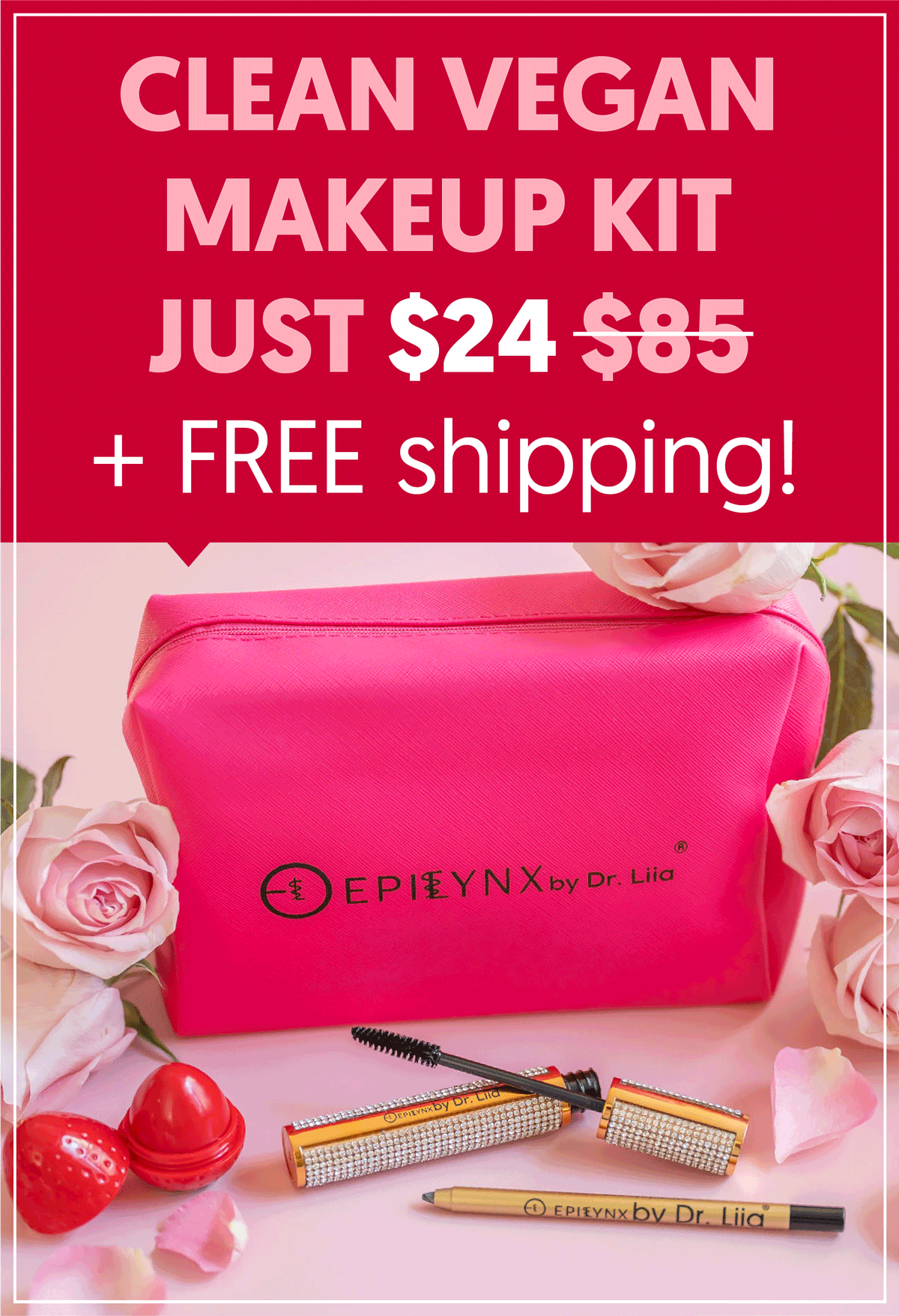 Clean Vegan Makeup Kit Just $24 (normally $85)
