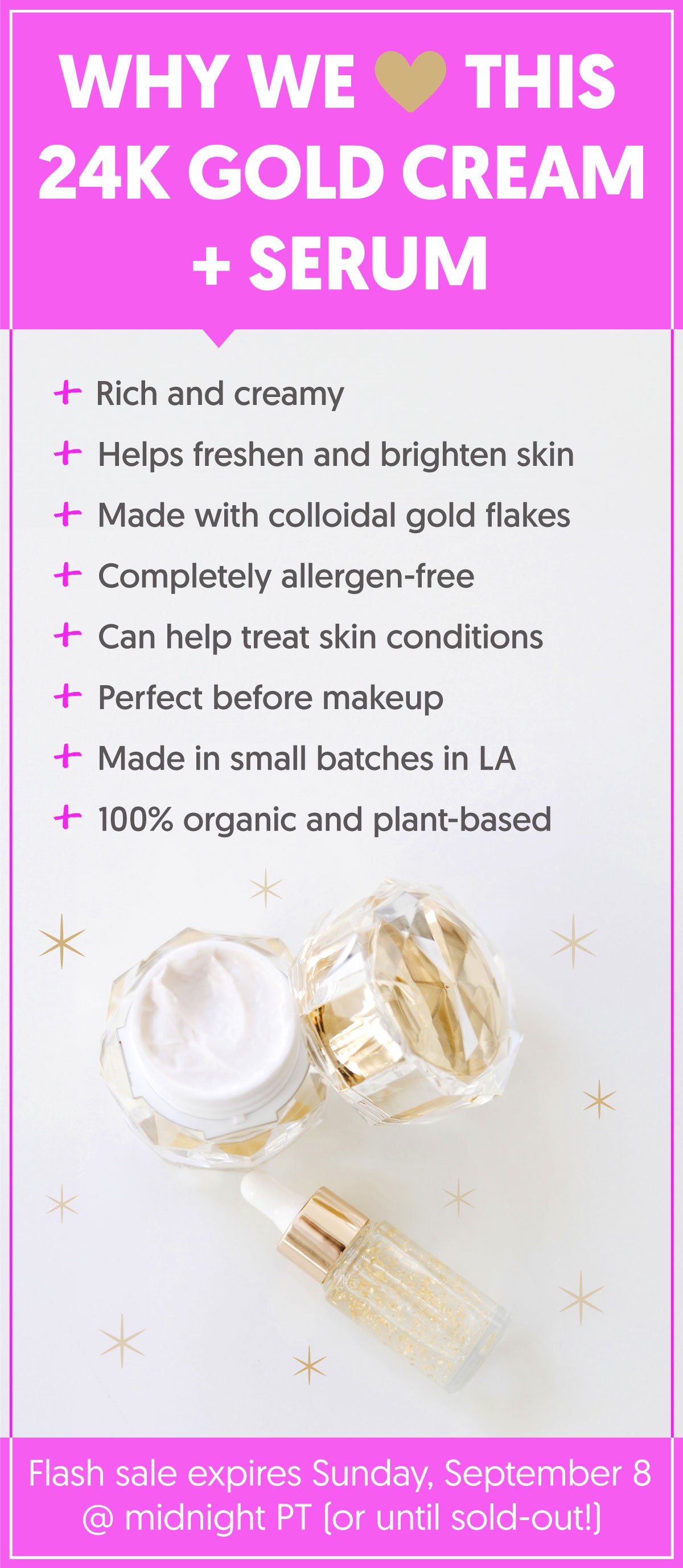 Luxe Gold Radiance Anti-Aging Set ā Youthful Glow Moisturizer + Serum Bundle