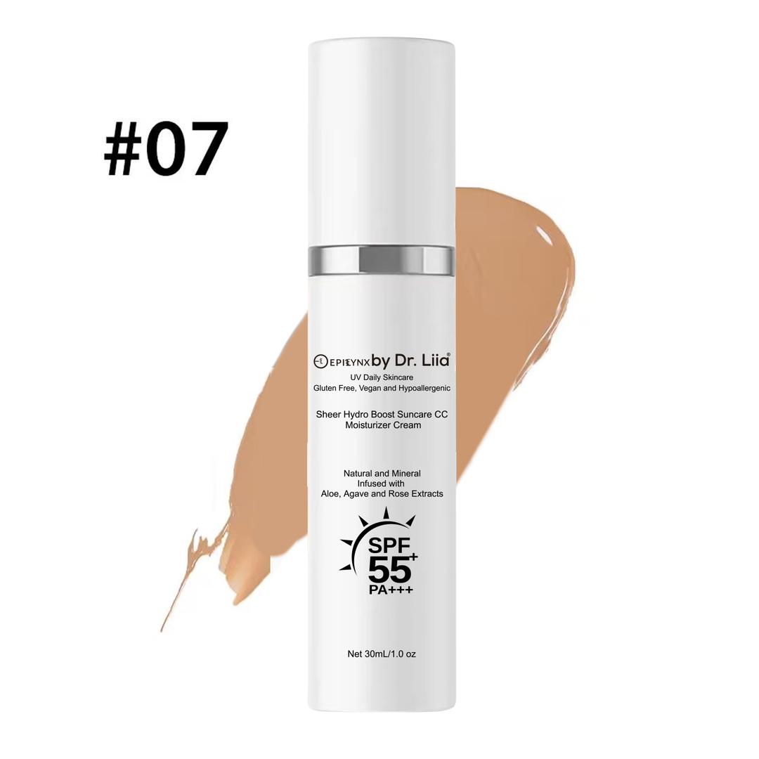 Tinted CC Moisturizer SPF 55 | Allergy-Friendly, Vegan Skincare
