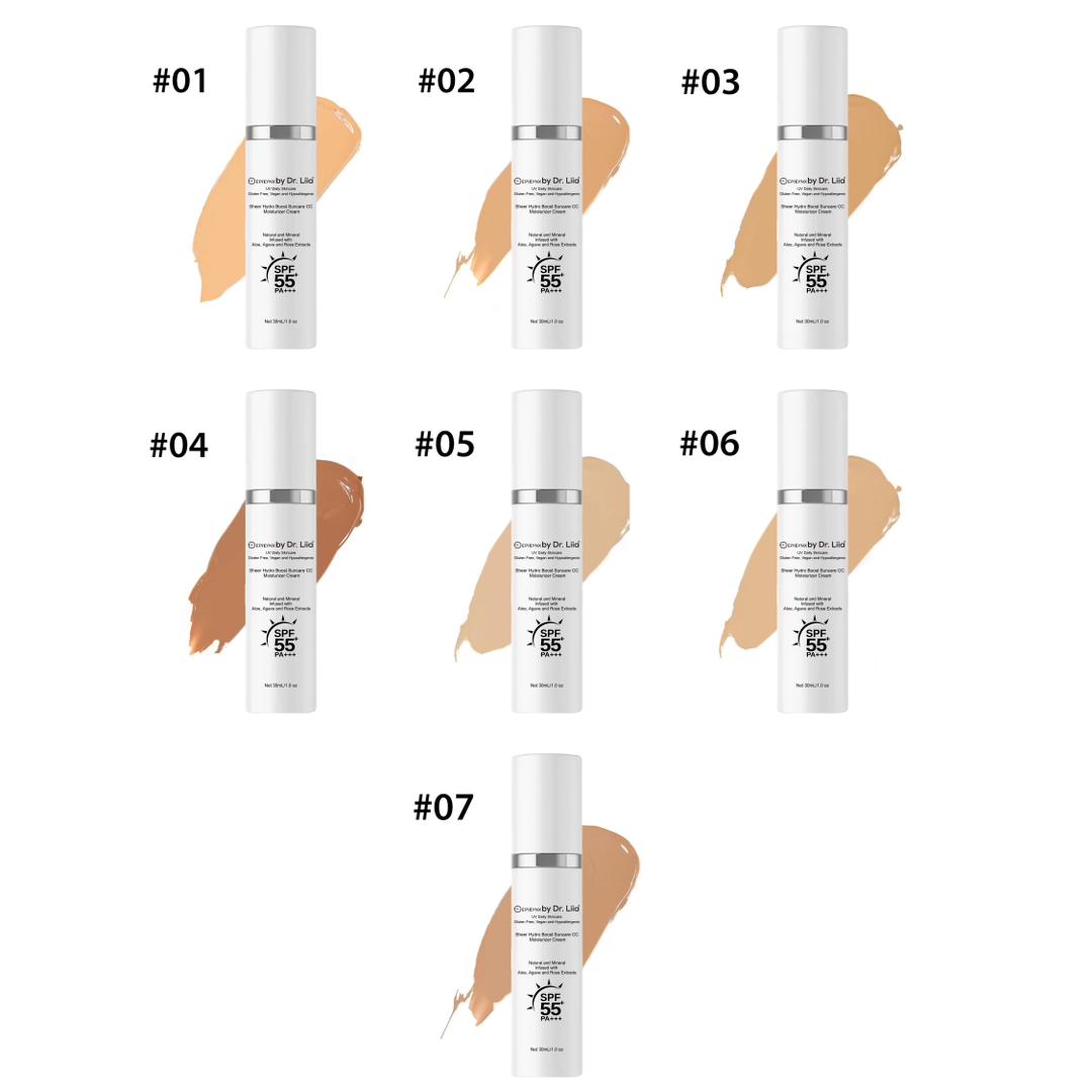 Tinted CC Moisturizer SPF 55 | Allergy-Friendly, Vegan Skincare
