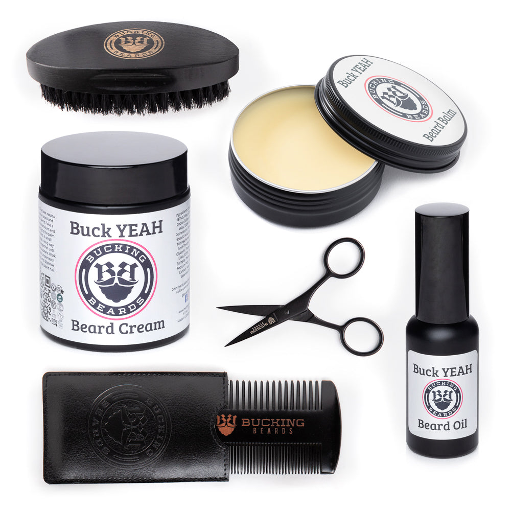 Gluten-Free, Vegan Grooming Kit For Men: Beard Care