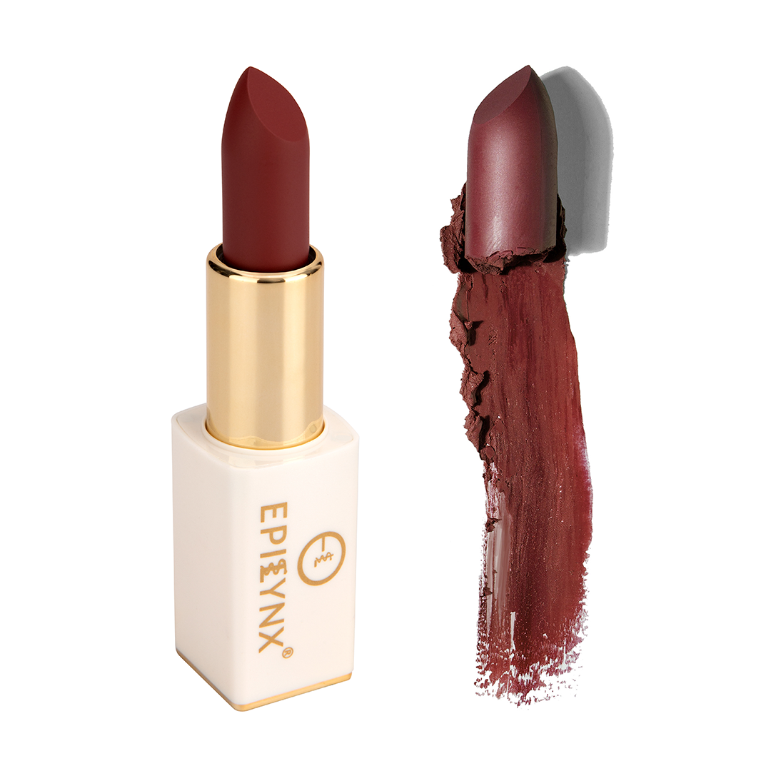 Gluten-Free, Hypoallergenic, Vegan, Matte Lipstick - Intense Hydration