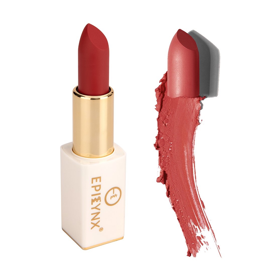 Gluten-Free, Hypoallergenic, Vegan, Matte Red Lipstick - Intense Hydration