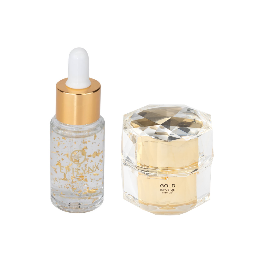 Luxe Gold Radiance Anti-Aging Set ā Youthful Glow Moisturizer + Serum Bundle