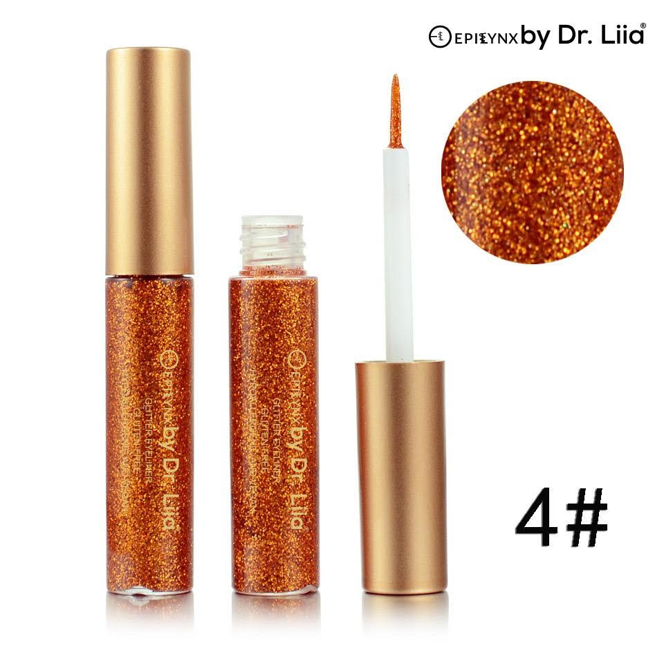 Gluten-Free, Vegan Glitter Gold Eyeliner - For Shimmer & Shine in Your Eyes