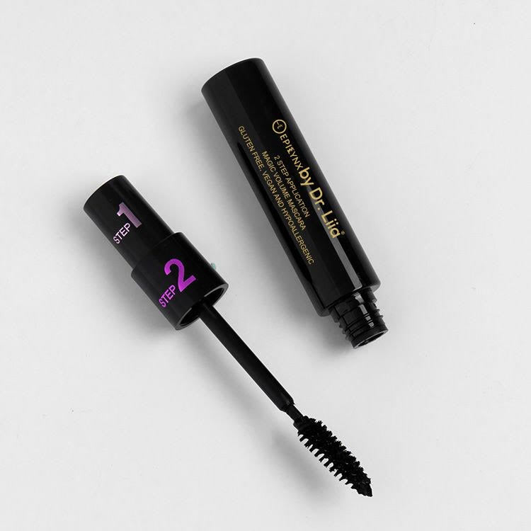 Gluten-Free, Vegan, Cruelty-Free Black Mascara -  Lengthening and Volume