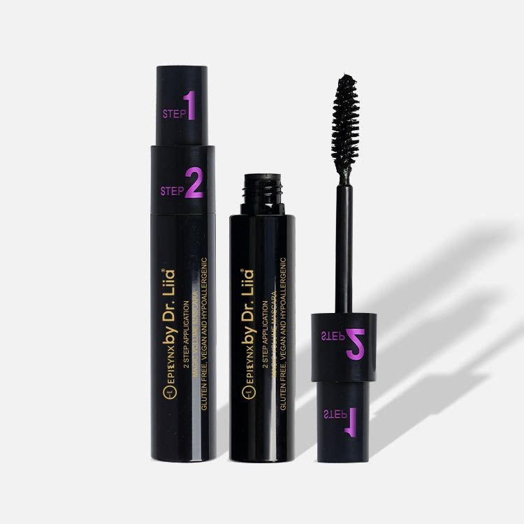 Gluten-Free, Vegan, Cruelty-Free Black Mascara -  Lengthening and Volume