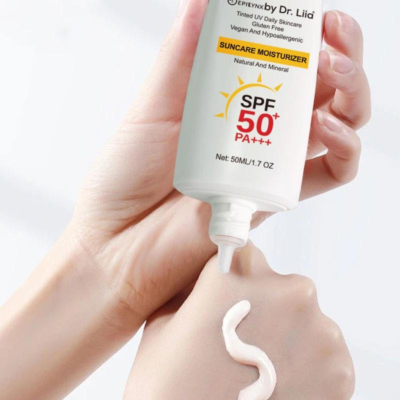 SPF 50 Mineral Moisturizer ā Hydrating, Vegan & Sensitive-Skin Safe