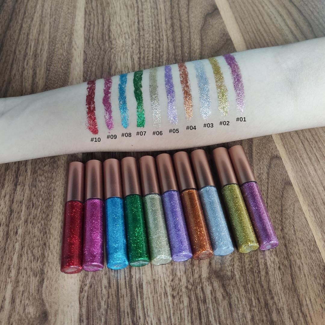 Gluten-Free, Vegan Glitter Eyeliner - For Shimmer & Shine in Your Eyes