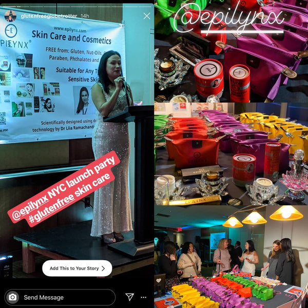 Fun and Educational EpiLynx launch at Times Square December 5th, 2019