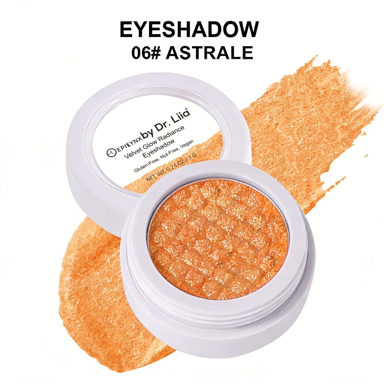 Velvet Glow Radiance Eyeshadow - Vegan, Gluten-Free, Nut-Free, Egg-Free