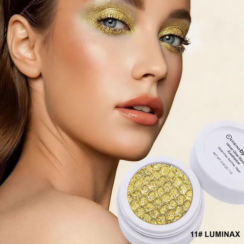 Velvet Glow Radiance Eyeshadow - Vegan, Gluten-Free, Nut-Free, Egg-Free