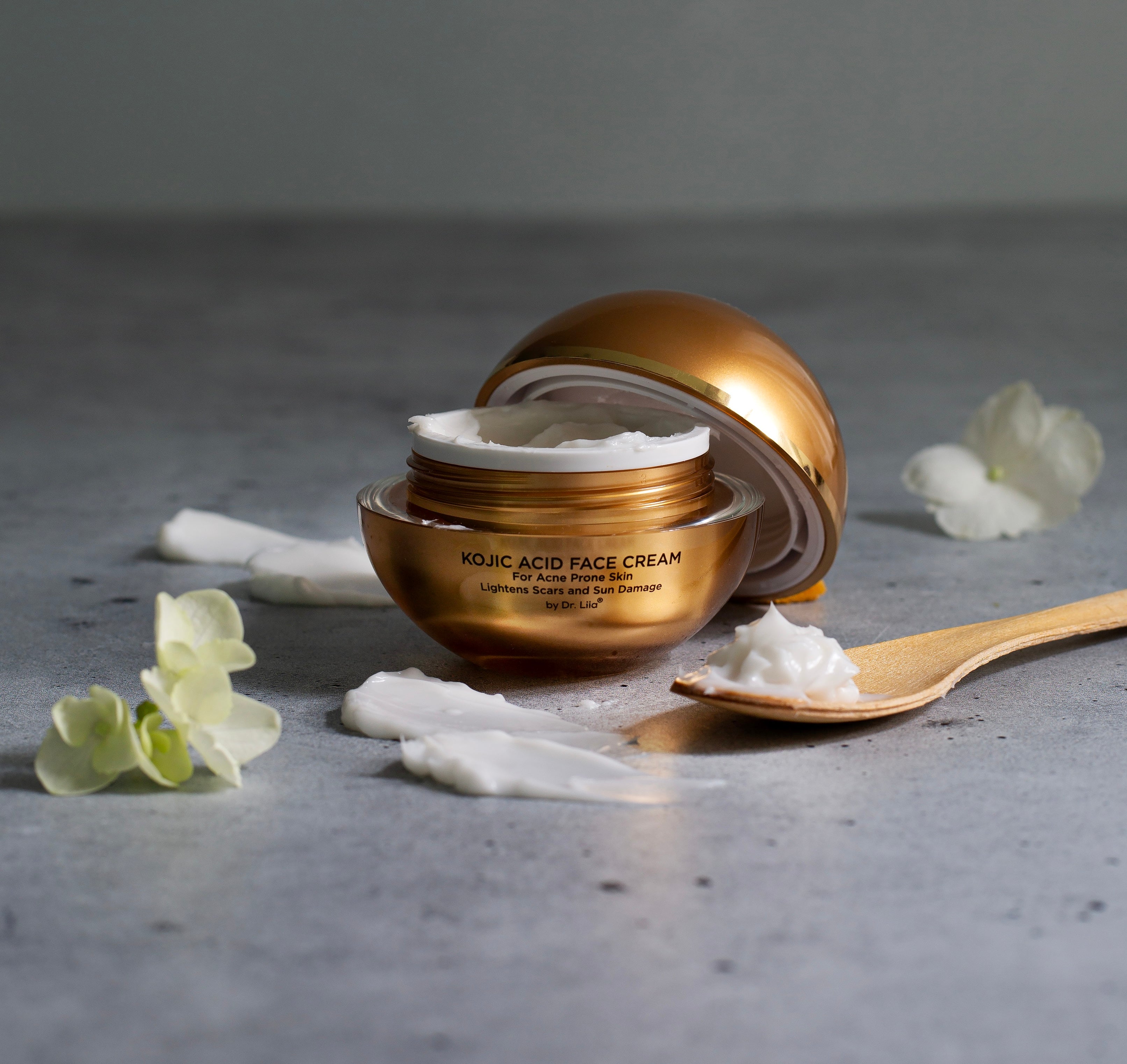 Kojic Acid Brightening Face Cream for Acne Prone Skin
