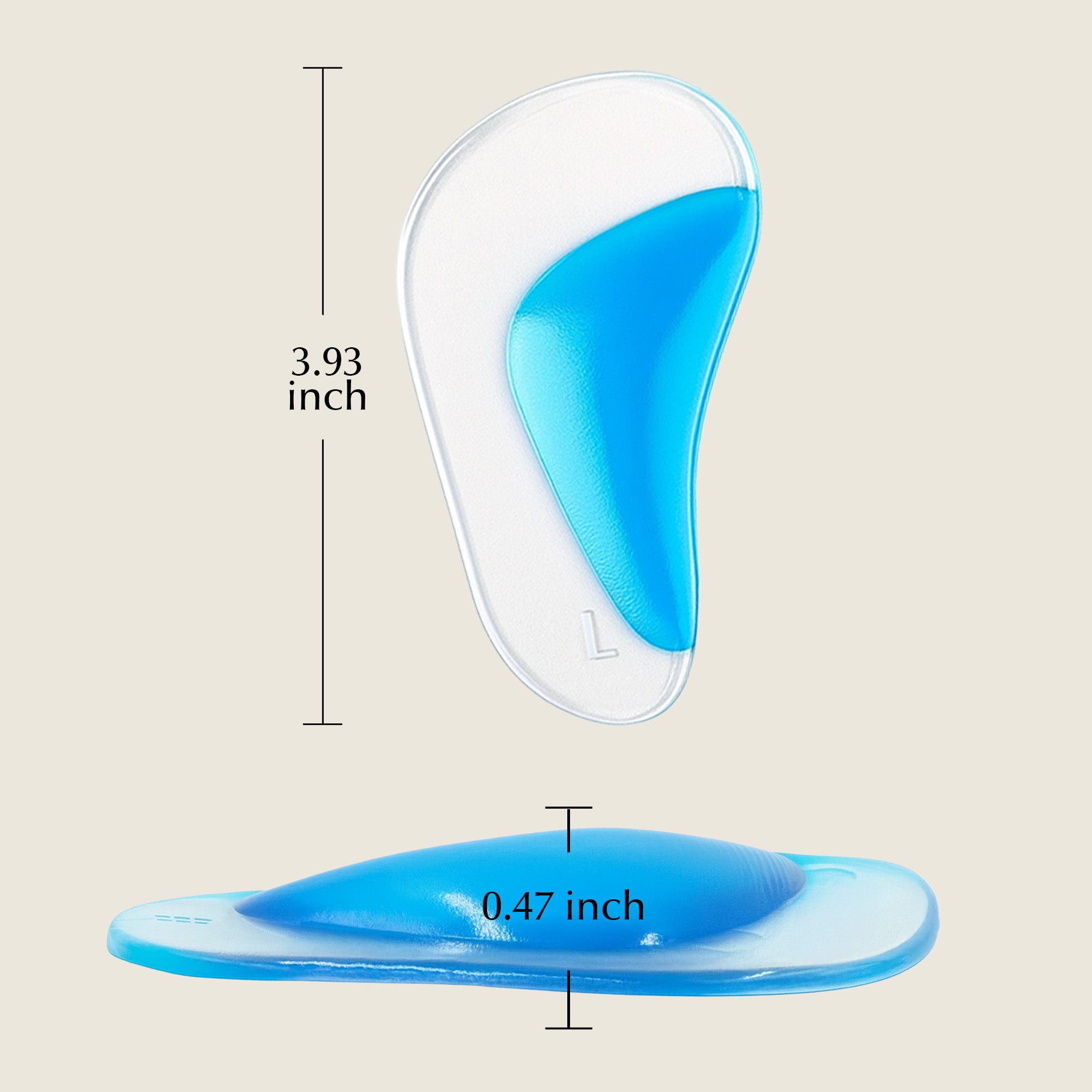 Arch Support Shoe Inserts for Adults & Kids