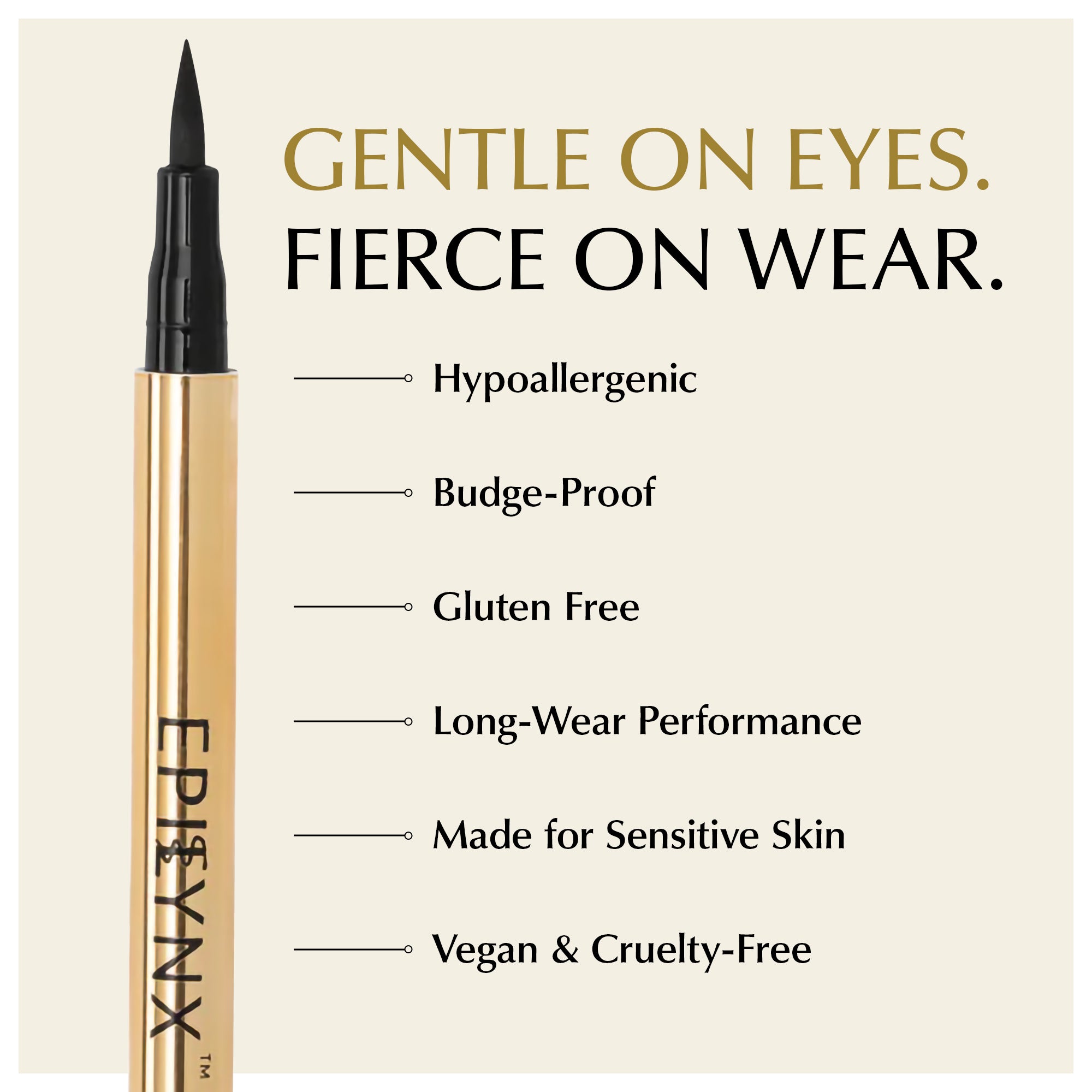 Liquid Eyeliner Pens - Non-Smudge, Waterproof