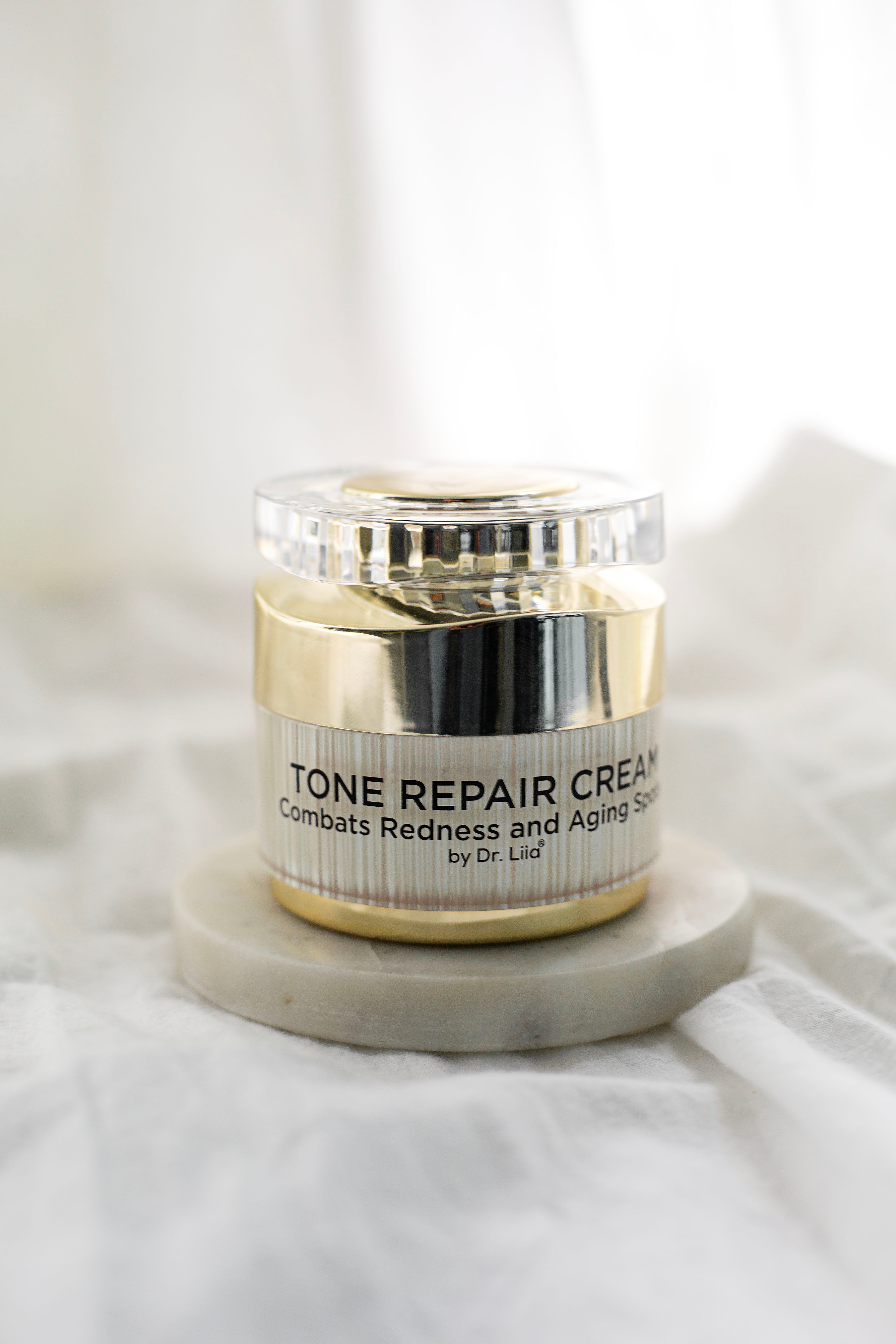 Brightening Tone Repair Cream for Dark Spots & Uneven Skin – Vegan & Gluten-Free