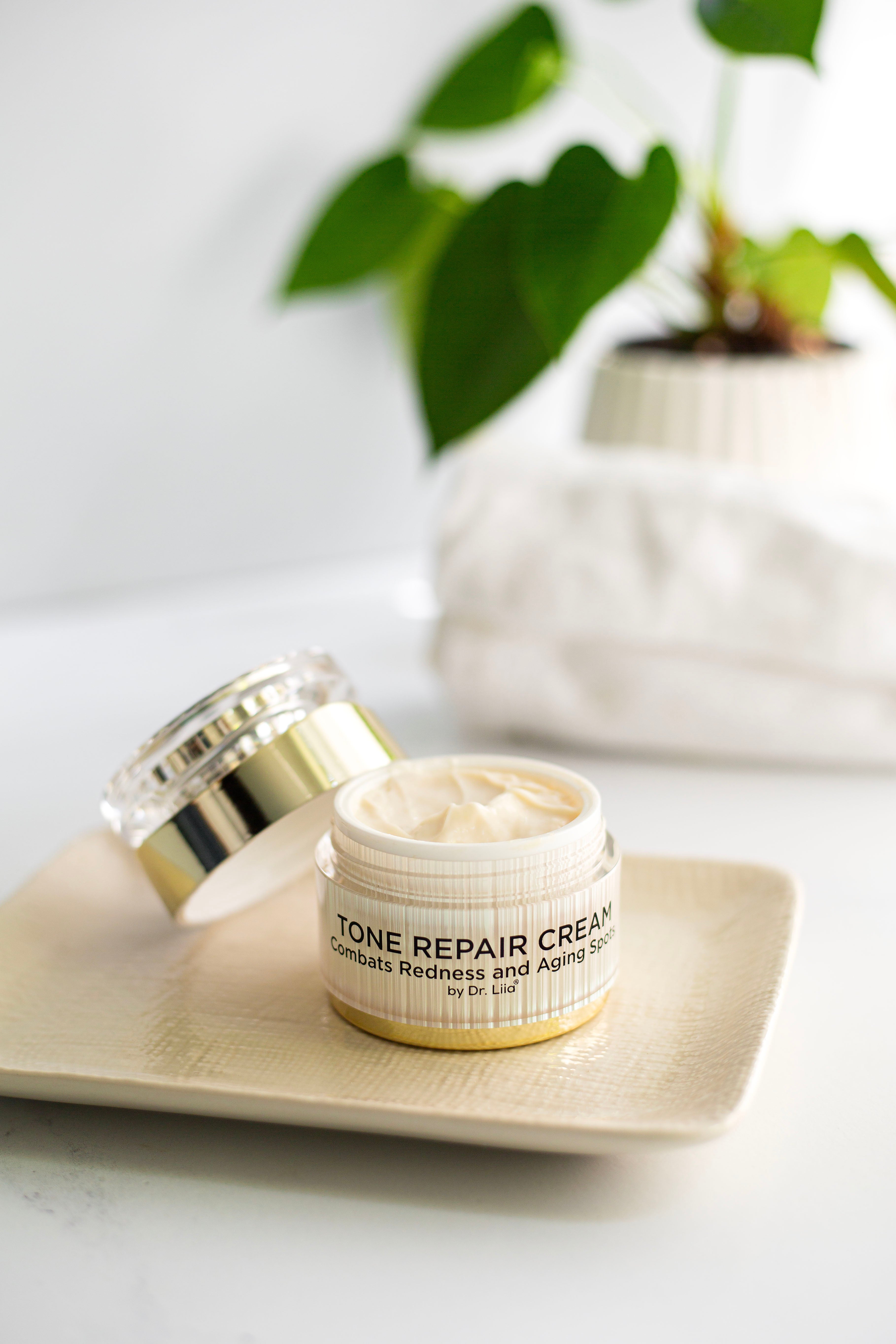 Brightening Tone Repair Cream for Dark Spots & Uneven Skin – Vegan & Gluten-Free