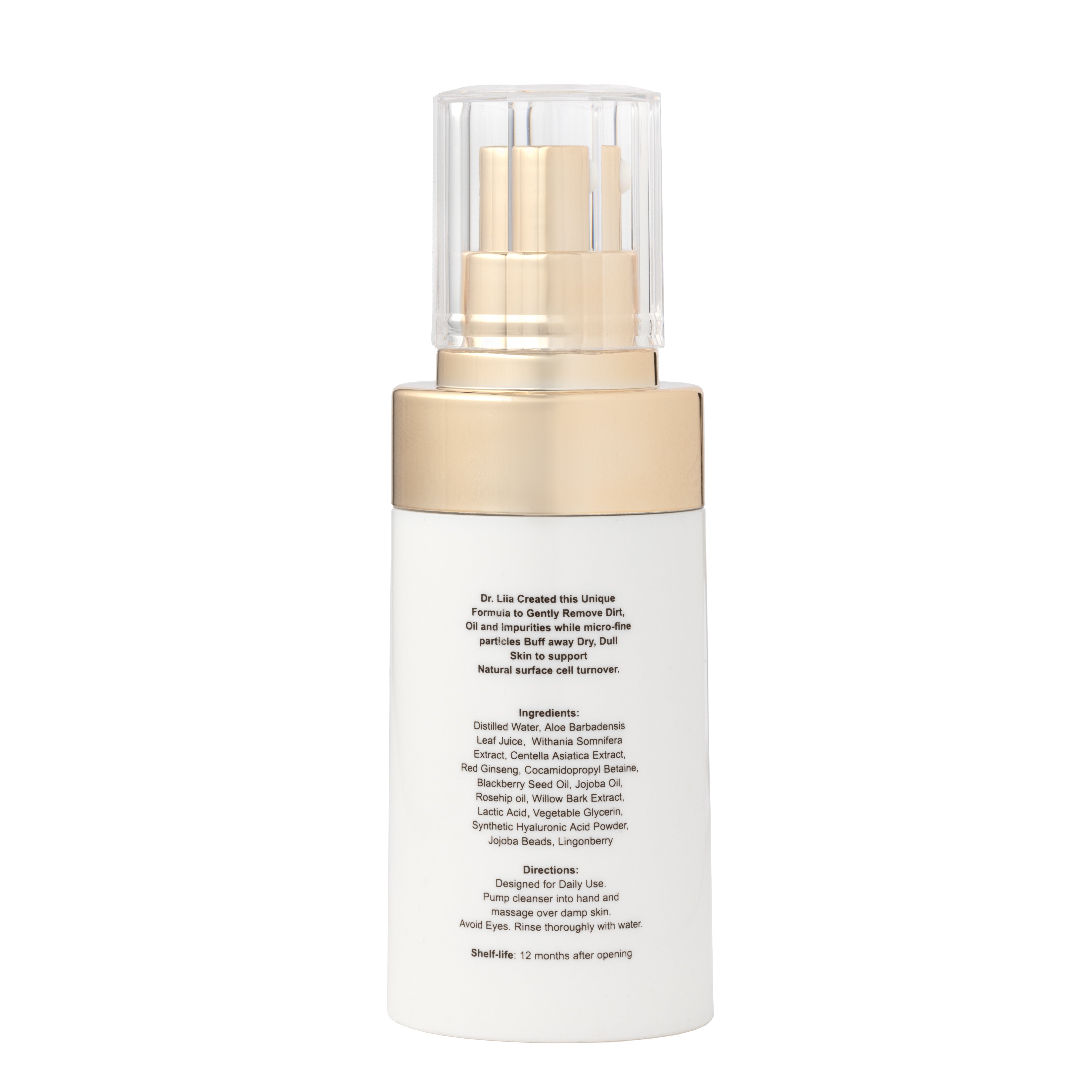 Gentle Exfoliating Face Scrub – Hyaluronic Acid, Aloe Vera & Biodegrad