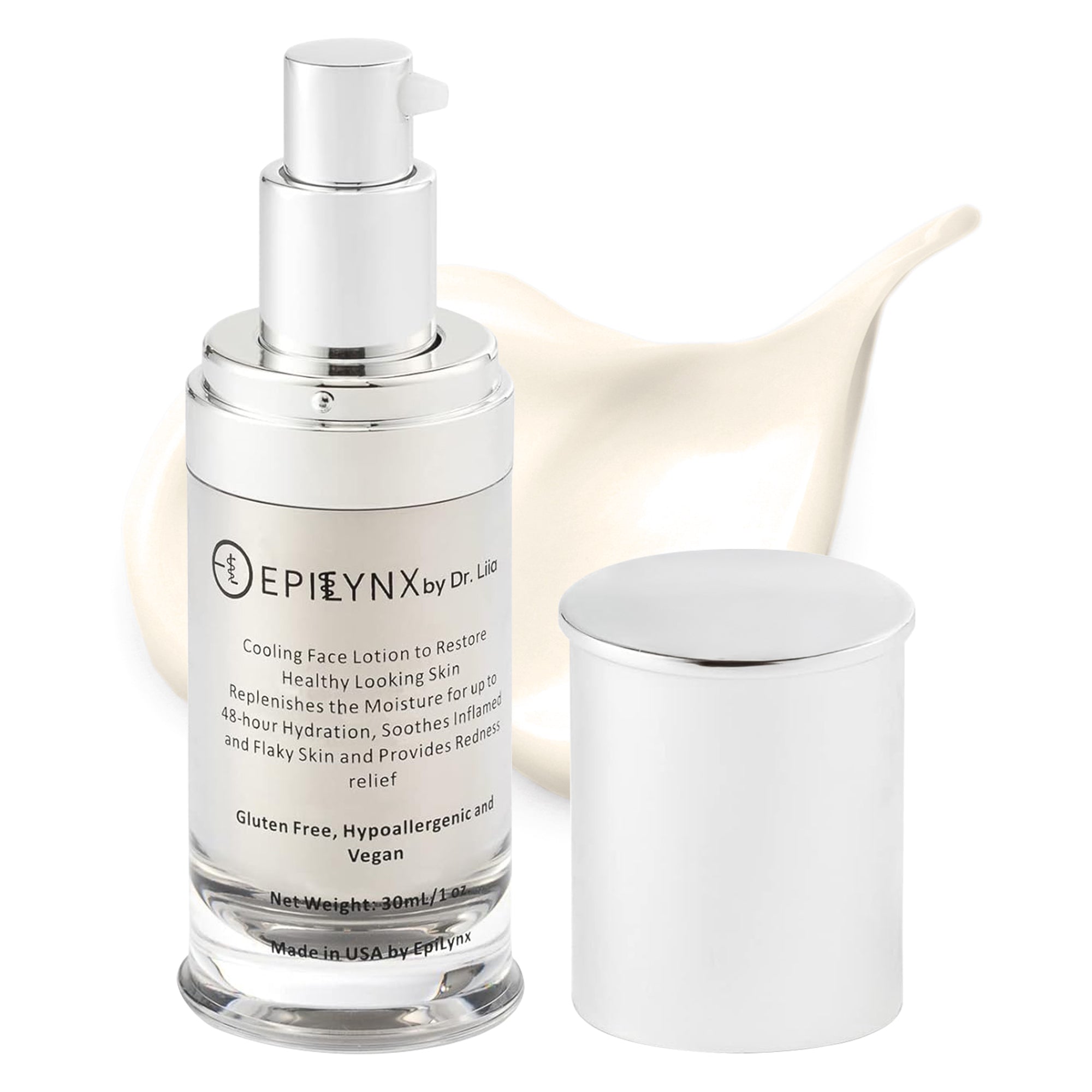 Face Moisturizer for Sensitive and Dry Skin - Lightweight
