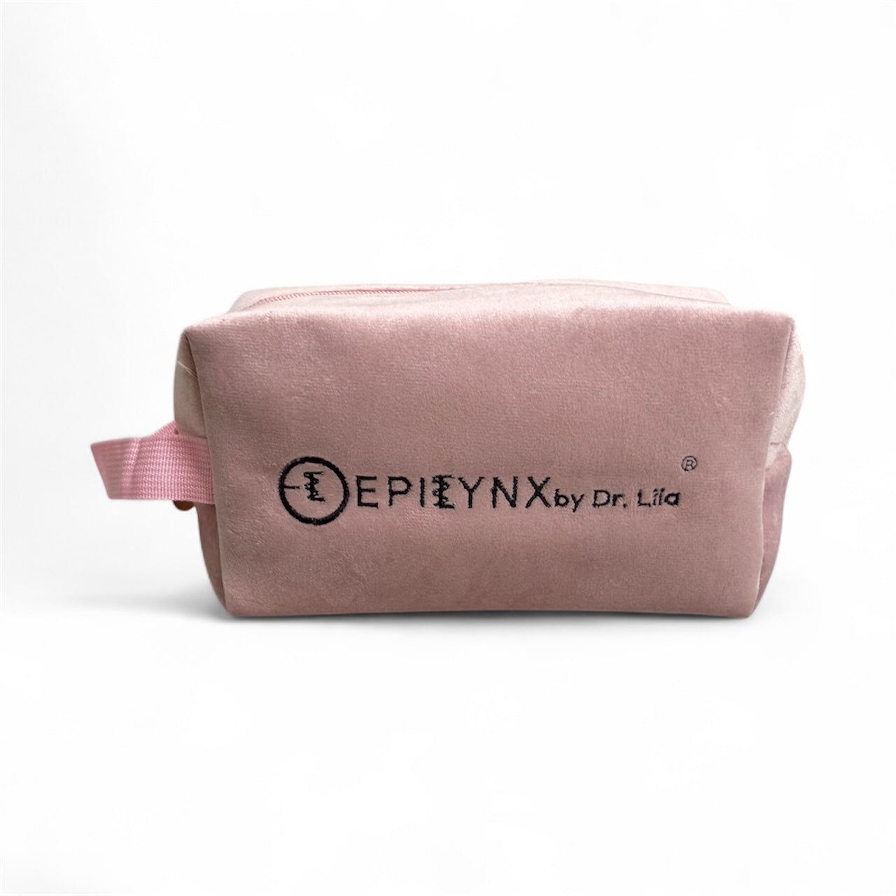 Vegan, Suede-Style Makeup Bag – Elegant, Travel-Friendly Cosmetic Organizer