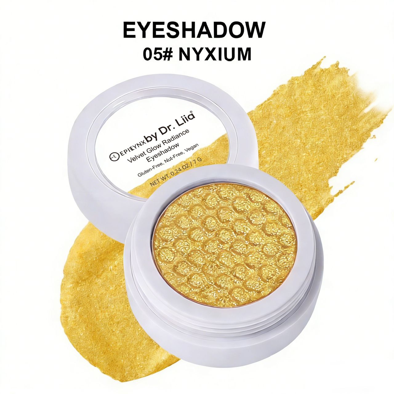 Velvet Glow Radiance Eyeshadow - Vegan, Gluten-Free, Nut-Free, Egg-Free