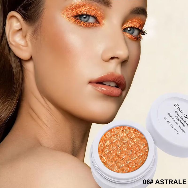 Velvet Glow Radiance Eyeshadow - Vegan, Gluten-Free, Nut-Free, Egg-Free