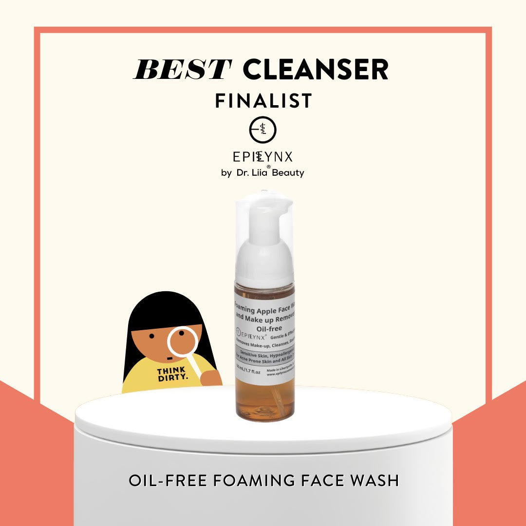 Foaming, Oil-Free Face Wash for Sensitive Skin - Safe for Eyelash Extensions