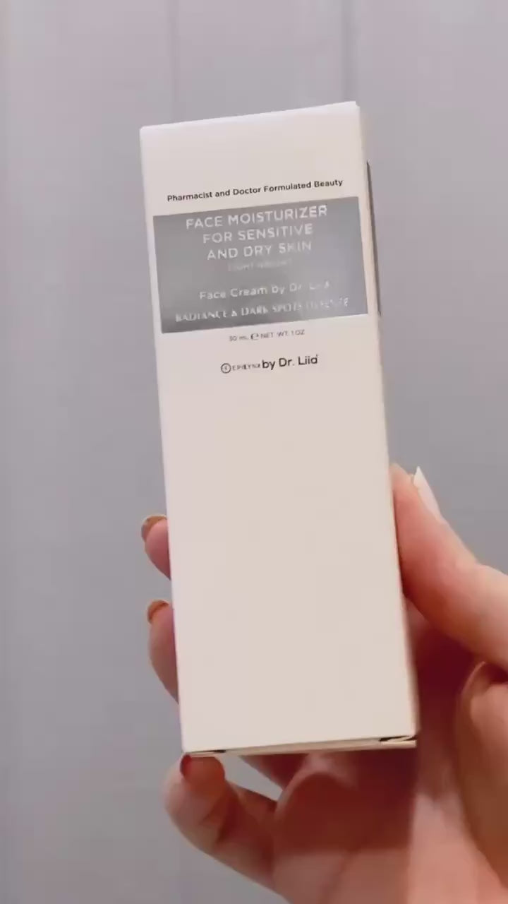 Lightweight Face Moisturizer for Dry and Sensitive Skin