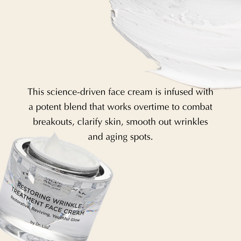 Restoring Wrinkle Treatment Face Cream for Mature Skin