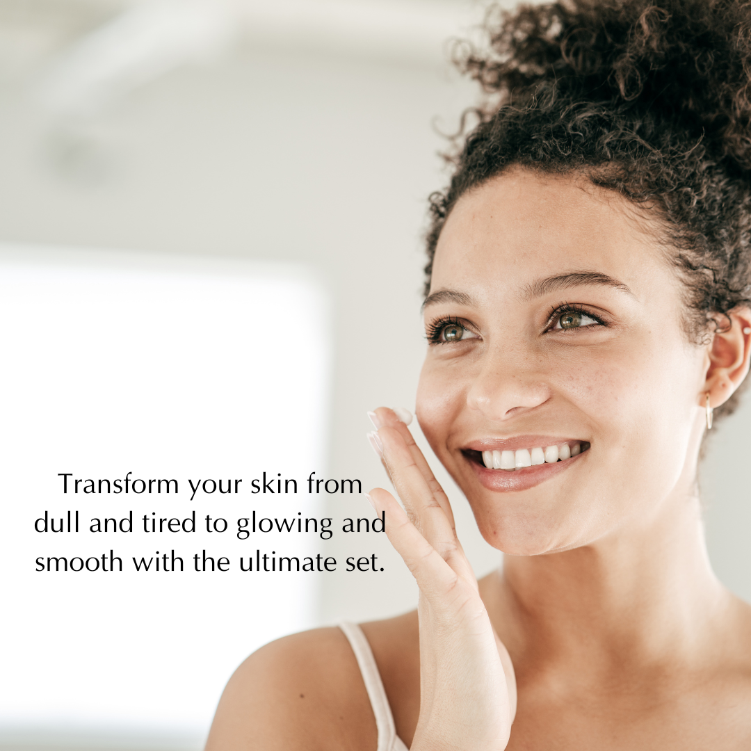 VALENTINE SPECIAL Vegan Beauty Bundle: Full-Sized Face Cream, Serum & Eye Cream!
