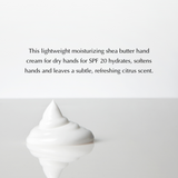 Shea Butter Hand Cream for Dry Hands with SPF 20