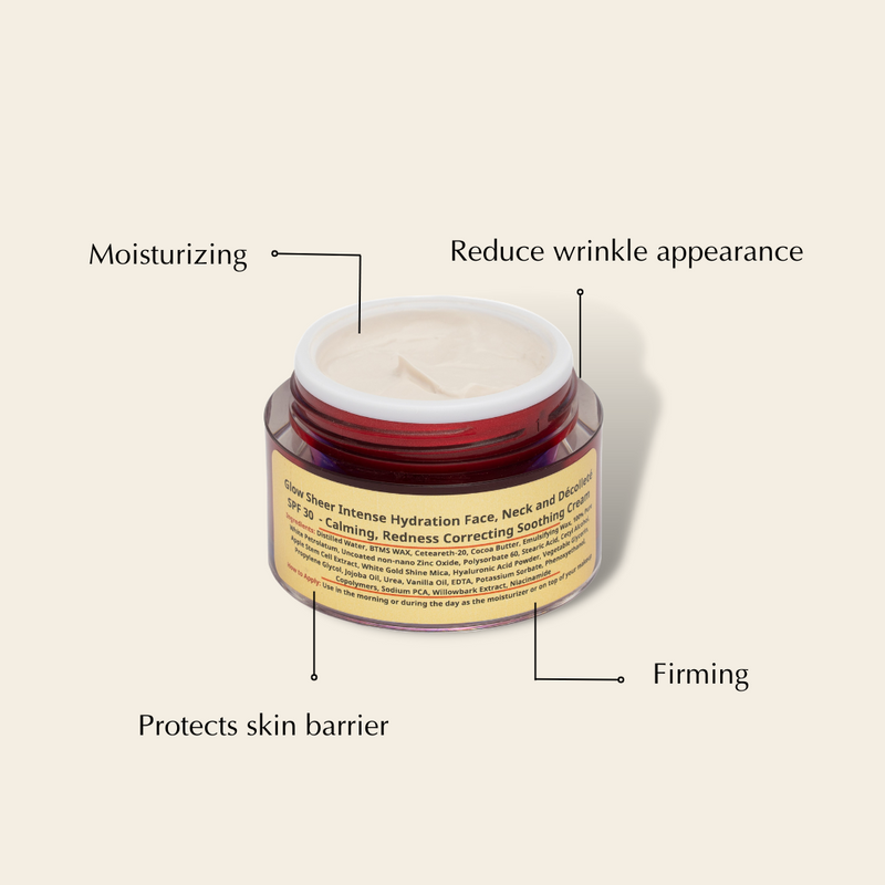 Intense Hydration Gluten-Free, Vegan Moisturizers with SPF 30 for Very Dry Skin