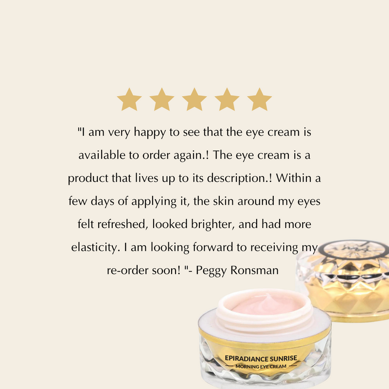 Sunrise Nourishing & Firming Eye Cream for Sensitive Skin - Glow