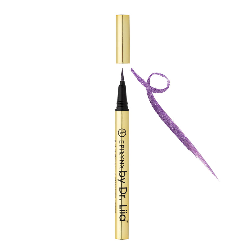 Gluten-Free, Vegan Liquid Purple Eyeliner Pens - Non-Smudge, Waterproof