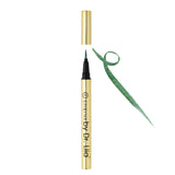 Gluten-Free, Vegan Liquid Green Eyeliner Pens - Non-Smudge, Waterproof