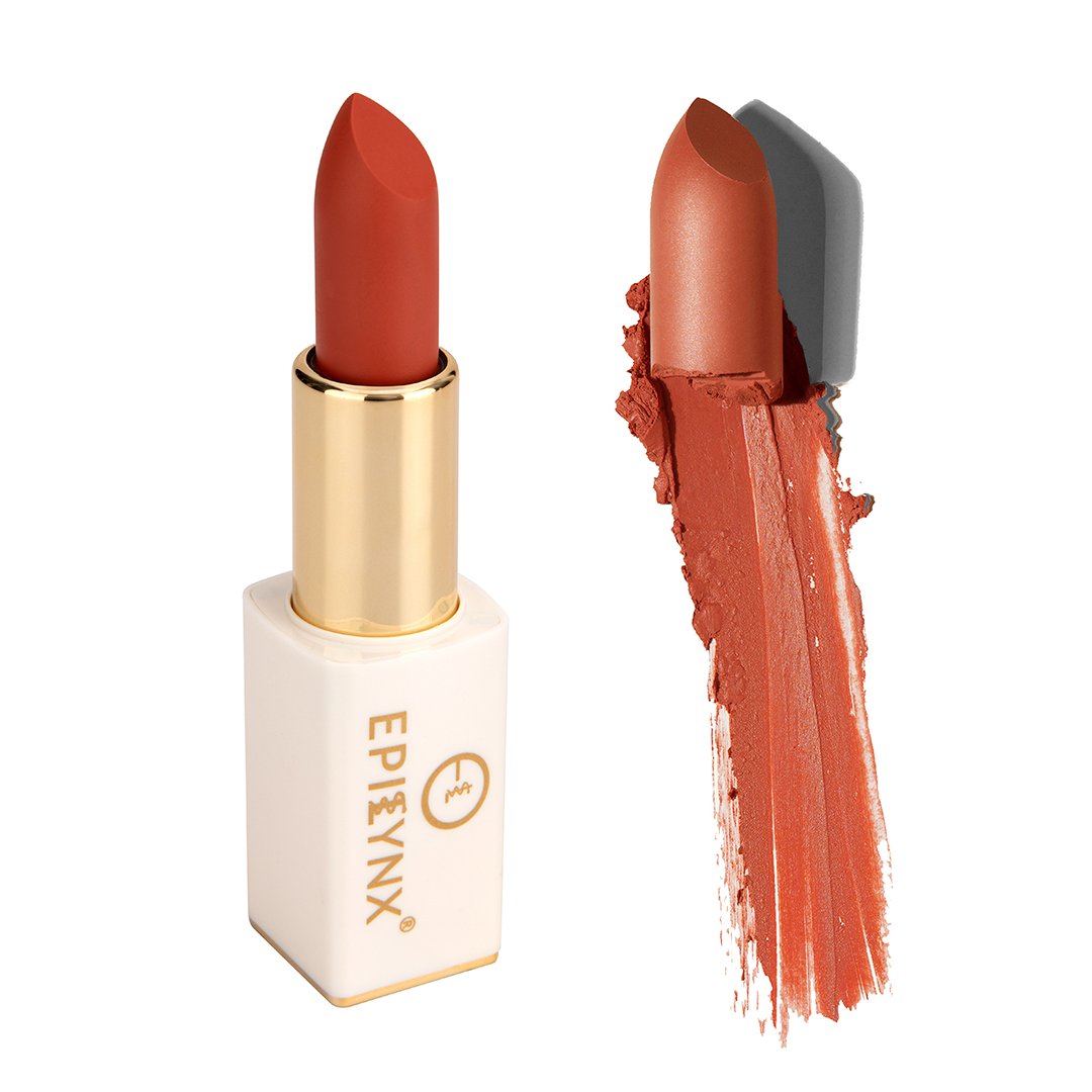 Gluten-Free, Hypoallergenic, Vegan, Matte Lipstick - Intense Hydration