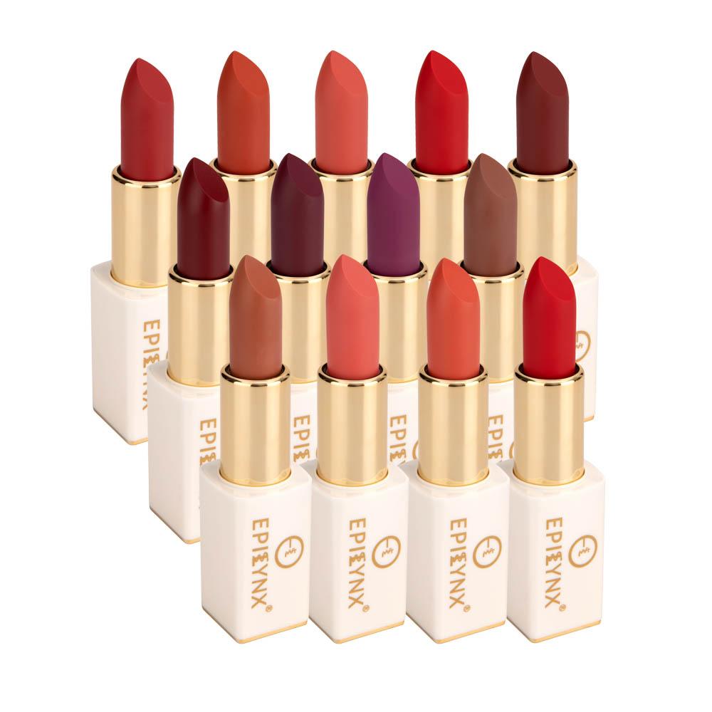 Gluten-Free, Hypoallergenic, Vegan, Matte Lipstick - Intense Hydration