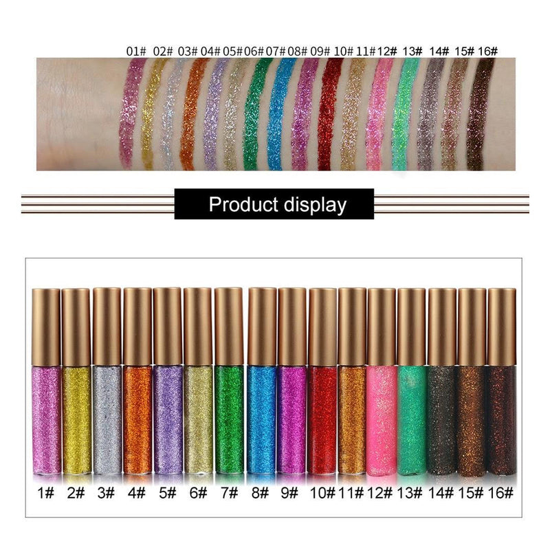 Sparkle eyeliner discount